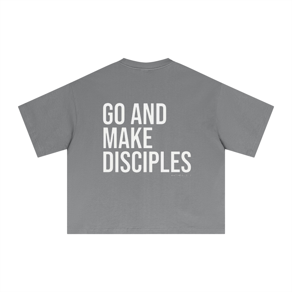 Jesus & Co. "Go And Make Disciples" Essential Sorona Boxy T-Shirt