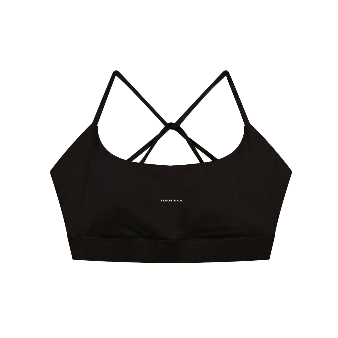 Strappy Criss Cross Sports Bra