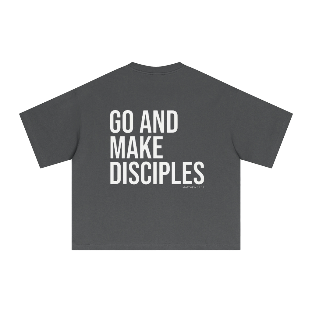 Jesus & Co. "Go And Make Disciples" Essential Sorona Boxy T-Shirt